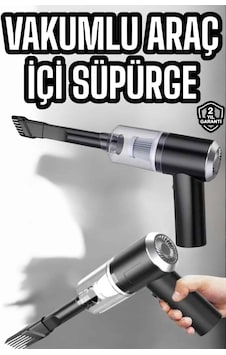 Araç İçi Süpürge Filtreli Şarjlı Süpürge Vakumlu Yıkanabilir Cn Araç İçi Süpürge Filtreli Şarjlı Süpürge Vakumlu Yıkanabilir Cn