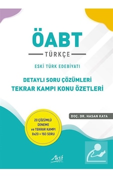 Öabt Türkçe Eski Türk Edebiyatı Detaylı Soru Çözümleri Tekrar ... Öabt Türkçe Eski Türk Edebiyatı Detaylı Soru Çözümleri Tekrar ...
