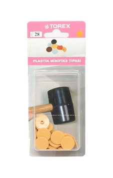 Plastik Minifiks Tıpası Krem - 1 Paket: 28 Adet - 762153477 Diğer