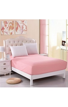 Şanlı Çift Kişilik Penye Lastikli Çarşaf Pudra 160x200 Şanlı Çift Kişilik Penye Lastikli Çarşaf Pudra 160x200