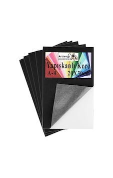 Yapışkanlı Keçe A4 20x30 Cm 5 Li 1 Paket 2.0 Mm Kendinden Yapışkanlı Renkli Hobi Keçesi Elişi Keçe Kumaşı Anasınıfı Kreş Siyah Yapışkanlı Keçe A4 20x30 Cm 5 Li 1 Paket 2.0 Mm Kendinden Yapışkanlı Renkli Hobi Keçesi Elişi Keçe Kumaşı Anasınıfı Kreş Siyah