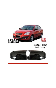 Kia Rio Jb Batman Yarasa Ayna Kapağı Piano Black / 2006-2012 Kia Rio Jb Batman Yarasa Ayna Kapağı Piano Black / 2006-2012
