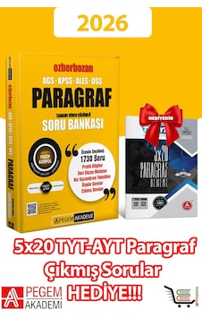 2026 Ags-kpss-ales-dgs Ezberbozan Paragraf Soru Bankası Hediyeli 2026 Ags-kpss-ales-dgs Ezberbozan Paragraf Soru Bankası Hediyeli