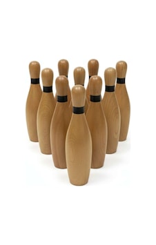 Aktivite Oyunlar Bowling Ahşap Set