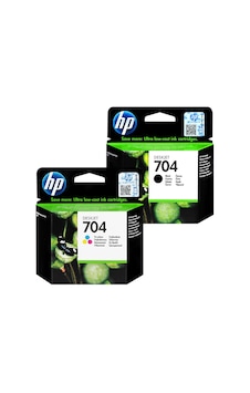 Hp 704 Siyah Hp 704 Renkli İkili Paket Hp 704 Siyah Hp 704 Renkli İkili Paket