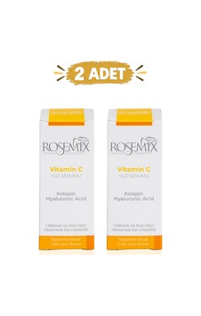 Rosemix - 135 - - Vitamiv C Serum Kolojen-hyalüronik Asit 30 Ml - 2 Adetlik - Zngzrmll - Set Ürün Rosemix - 135 - - Vitamiv C Serum Kolojen-hyalüronik Asit 30 Ml - 2 Adetlik - Zngzrmll - Set Ürün