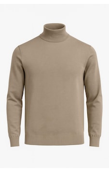 Fabio Cassani Slim Fit Polo Yarım Balıkçı Uzun Kol Erkek Triko - 7425 Bej Fabio Cassani Slim Fit Polo Yarım Balıkçı Uzun Kol Erkek Triko - 7425 Bej