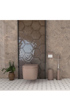 Ege Seramik 25x29 Fabıa Taupe Dekor