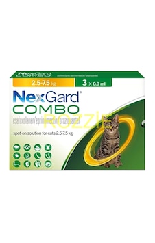 Nexgardd Combo 2.5-7.5 Kg- 3 Pipet Skt:2028 Nexgardd Combo 2.5-7.5 Kg- 3 Pipet Skt:2028