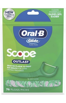 Oral-b Glide Scope Outlast Nane Aromalı Kürdanlı Diş İpi 75 Adet Oral-b Glide Scope Outlast Nane Aromalı Kürdanlı Diş İpi 75 Adet