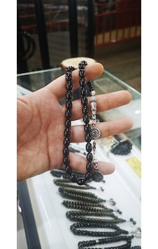 Erzurum Oltu Taşı Sade Yumurta Kesim Tekli Püsküllü Tesbih Erzurum Oltu Taşı Sade Yumurta Kesim Tekli Püsküllü Tesbih