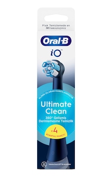 Oral-b İo Ultimate Clean Siyah Diş Fırçası Yedek 2'li Avantaj Paketi Mıchu