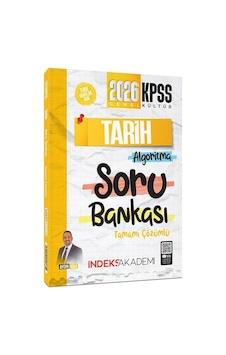 2026 Kpss Tarih Algoritma Soru Bankası Çözümlü - Aydın Yüce İndeks Akademi Yayıncılık 2026 Kpss Tarih Algoritma Soru Bankası Çözümlü - Aydın Yüce İndeks Akademi Yayıncılık