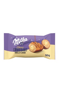 Milka Choco Croissant Vanilla Flavour 50g Milka Choco Croissant Vanilla Flavour 50g