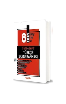 Kurmay 8.Sınıf Tatlı-Sert Türkçe Soru Bankası-2020 Kurmay 8.Sınıf Tatlı-Sert Türkçe Soru Bankası-2020