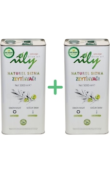 Nily İlk Hasat Naturel Soğuk Sıkım Sızma Zeytinyağı Teneke 2 x 5 L