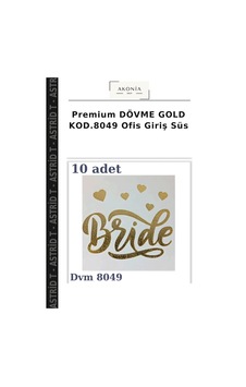 Premium Dövme Gold Kod.8049 Ofis Giriş Süs Premium Dövme Gold Kod.8049 Ofis Giriş Süs