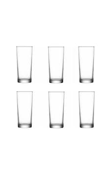 Lav İnce Taban Limonata Bardak - 6 Lı Rakı Bardağı