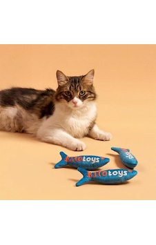 Tr Toys Balık Peluş Kedi Oyuncağı Tr Toys Balık Peluş Kedi Oyuncağı