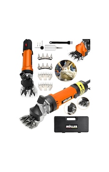 Pro Müller 9600 W Çift Kartlı Motor Korumalı Metal Şanzıman Koyun Keçi Kırkım Makinesi Compact Hız Ayarlı Pro Müller 9600 W Çift Kartlı Motor Korumalı Metal Şanzıman Koyun Keçi Kırkım Makinesi Compact Hız Ayarlı