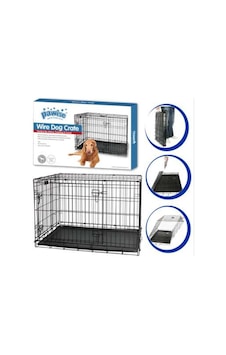 Pawise Köpekler İçin Tel Kafes 122 x 76 x 84 CM Pawise Köpekler İçin Tel Kafes 122 x 76 x 84 CM