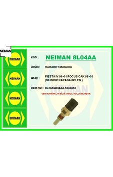 Hararet Musuru Fıesta Iv 99 01 Focus Cak 98 05 Sılındır Kapaga Gelen Neıman 8l3a6g004aa/ 5040463 Hararet Musuru Fıesta Iv 99 01 Focus Cak 98 05 Sılındır Kapaga Gelen Neıman 8l3a6g004aa/ 5040463