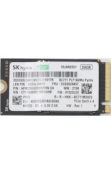 Skhynix HFM256GD3HX015N 256 GB M.2 2242 SSD Skhynix HFM256GD3HX015N 256 GB M.2 2242 SSD
