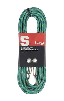 Stagg Enstrüman Kablosu Örgü Sargılı 3metre Yeşil Sgc3vt Gr Stagg Enstrüman Kablosu Örgü Sargılı 3metre Yeşil Sgc3vt Gr