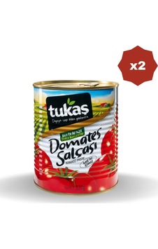 Tukaş Domates Salçasi 830 Gr - 2 Adet Tukaş Domates Salçasi 830 Gr - 2 Adet
