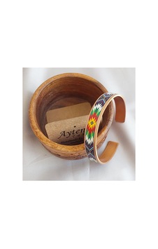 El Yapımı Bakır Bileklik Etnik Desenli Uv Baskı Unisex Tasarım Kahverengi 47300814 El Yapımı Bakır Bileklik Etnik Desenli Uv Baskı Unisex Tasarım Kahverengi 47300814