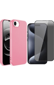 Vendas Apple iPhone Uyumlu 16e Kılıf Zore Mara Lansman Kapak + Hayalet Ekran Koruyucu Pembe Vendas Apple iPhone Uyumlu 16e Kılıf Zore Mara Lansman Kapak + Hayalet Ekran Koruyucu Pembe