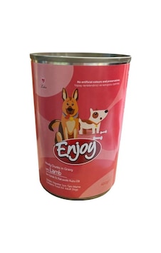 Enjoy Kuzu Etli Köpek Konservesi Sos İçinde Et Parçacıklı 400 Gr Enjoy Kuzu Etli Köpek Konservesi Sos İçinde Et Parçacıklı 400 Gr
