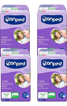 Canped 60 x 90 CM Yatak Koruyucu 10'lu x 4 40 Adet Canped 60 x 90 CM Yatak Koruyucu 10'lu x 4 40 Adet