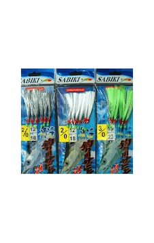 1 Paket / 6 İğneli Hazır Balık Tutma Takımları - Keskin Karbon Çelik İğne Boyut 2/0 1 Paket / 6 İğneli Hazır Balık Tutma Takımları - Keskin Karbon Çelik İğne Boyut 2/0