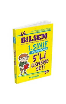 Zeki Çocuk 1. Sınıf Bilsem 5 Li Deneme Seti