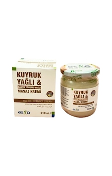 Esila Kuyruk Yağı & Bamya Tohumu Yağlı Masaj Kremi 210 ML Esila Kuyruk Yağı & Bamya Tohumu Yağlı Masaj Kremi 210 ML