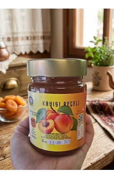 Burdur Hasat 400 Gr %65 Meyveli Doğal Kayısı Reçeli Burdur Hasat 400 Gr %65 Meyveli Doğal Kayısı Reçeli