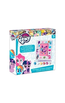 My Little Pony Porselen Çerçeve Boyama Renkli