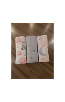 %100 Pamuk Pazen Bebek Battaniyesi Puset Örtüsü 3lü Paket Çok Renkli - 771280093 Çok Renkli %100 Pamuk Pazen Bebek Battaniyesi Puset Örtüsü 3lü Paket Çok Renkli - 771280093 Çok Renkli
