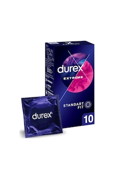 Durex Extreme Geciktiricili Ve Tırtıklı Prezervatif 10'lu 5 Adet Durex Extreme Geciktiricili Ve Tırtıklı Prezervatif 10'lu 5 Adet