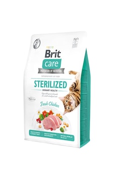 Brit Care Tahılsız Tavuk Etli Kısırlaştırılmış Üriner Destekli Yetişkin Kedi Maması 2 KG