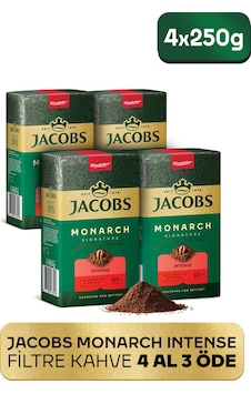 Jacobs Monarch Sıgnature Filtre Kahve 250 Gr 4 Al 3 Öde Filtre
