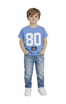 Yale Kids 3-8 Yaş Erkek Çocuk %95 Pamuklu Tişört Mavi Yale Kids 3-8 Yaş Erkek Çocuk %95 Pamuklu Tişört Mavi