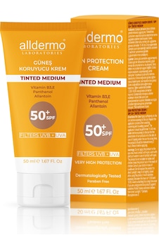 Alldermo Tinted Medium Krem SPF50 50 ML Alldermo Tinted Medium Krem SPF50 50 ML