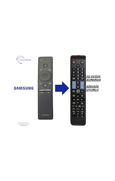 Samsung İle Uyumlu 75nu7100 Tv Yedek Kumandası