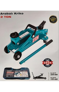 Tricraft 2 Ton Arabalı Kriko