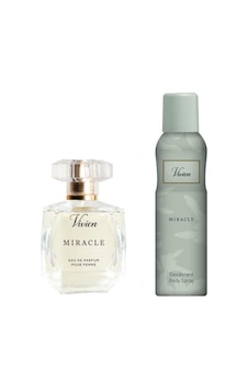 Vivien Miracle Kadın Parfüm Ve Deodorant Seti Aromatik Vivien Miracle Kadın Parfüm Ve Deodorant Seti Aromatik