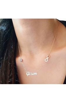 Vog Gizem Yazılı Sonsuzluk V Göz Boncuk Detay 925 Ayar Gümüş Sevgiliye,anneye,eşe Kolye Sarı Vog Gizem Yazılı Sonsuzluk V Göz Boncuk Detay 925 Ayar Gümüş Sevgiliye,anneye,eşe Kolye Sarı