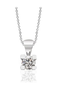 0.18 Ct. Pırlanta Tektaş Kolye 0.18 Ct. Pırlanta Tektaş Kolye