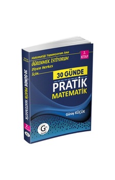Gür Yayınları 30 Günde Pratik Matematik 2.Kitap Güray Küçük